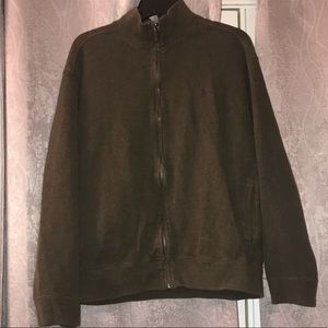 MENS- Polo zip up Sweater